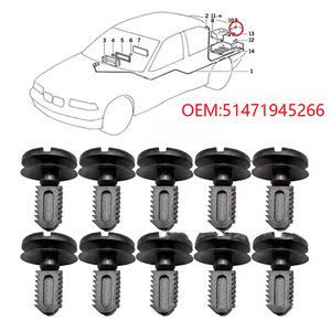 Clip de plástico para la cubierta de la batería del maletero de BMW 51471945266, repuesto para las series 3 y 5, M5, E30, E60, E93 - Product Image 5