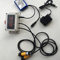 Compteur de flux de passagers CHEETIE LED, Compteur de visiteurs, Système de comptage de clients, Afficheur numérique, Capteur pour Écoles, Centres commerciaux, Supermarchés