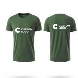 Custom Logo Mens <b>T</b>-Shirts Dry Fit Work Shirts Athletic Construction Outdoor Activewear for Men - Product Image 1