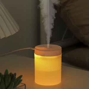 Humidificador de aire USB para coche, Mini difusor de aceite esencial de niebla en aerosol de 200ml con humidistato, Humidificador eléctrico para el hogar, triangulación de envíos - Product Image 3