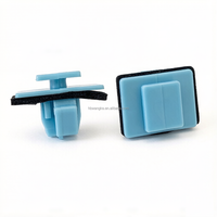 100 Pièces Bleues pour Véhicules Kia Modernes 877561F000 – Clips Décoratifs Fixes en Plastique, Pinces de Pression pour Carrosserie Automobile