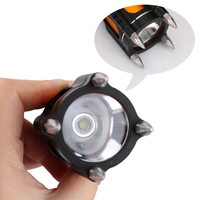 Linterna Táctica Topcom Nueva T6 LED Multifunción, Lámpara de Seguridad LED Potente, Linterna de Autodefensa con Cabezal de Ataque