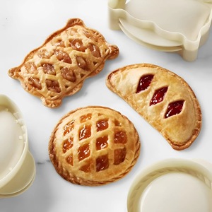 3PCS Mini <b>Hand</b> Pie <b>Molds</b> Plastic Empanada Press Dough Cutter Maker DIY Fruit Pie Turnover <b>Mold</b> For Home Baking - Product Image 3