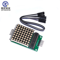 Modul Kontrol Dot Matrix LED Display QZ MAX7219 MCU Dari Cina