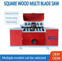 Scie à ruban professionnelle multi-lames 380V 22kW horizontale écologique automatique pour usage en scierie et en moulin à bois