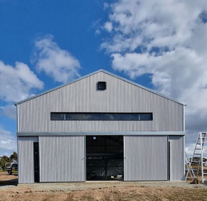 Galpão Industrial de <span class=keywords><strong>Metal</strong></span> para Aeronaves, Armazém, Estrutura de Aço Pré-fabricada para Aplicações Externas - Product Image 3