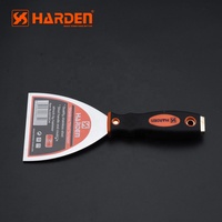 Juego de Raspadores Profesionales Harden de Acero Inoxidable de 25-100 mm para Paredes y Pisos, Herramienta de Limpieza para Llanas de Yeso