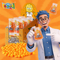 Aanpasbare verpakking 80g kleine Skittle-s type kauwgom snoep OEM/ODM service fruit smaak eigen label vegan kleine kauwsnoepjes