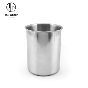 Secchiello per il ghiaccio rotondo Champagne personalizzato in acciaio inossidabile di alta qualità secchiello per l'acqua fredda secchiello per il ghiaccio per vino e birra - Product Image 2