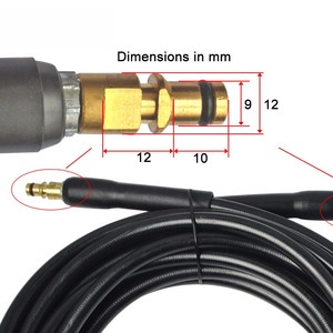 Manguera de Extensión de Alta Presión para Limpieza de Autos, de 6, 8, 10 y 15 Metros, Compatible con K2, K3, K4, K5, K6 y K7 - Product Image 3