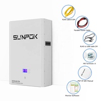 Batterie au sodium-ion durable 48V 200Ah pour appareils électroménagers et systèmes de stockage d'énergie solaire, tension du système 51,2V