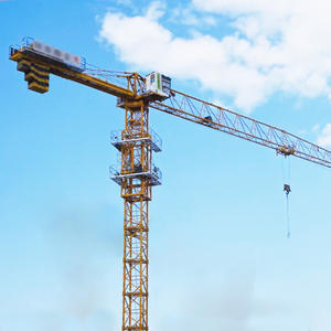 Grúa Torre Usada Zoomlion de 5 Toneladas, Alto Momento de Carga, Pluma de 50m, Motor y Caja de Cambios, Modelo 2019-2022, 630KN*M Torque, Envío Marítimo - Product Image 2