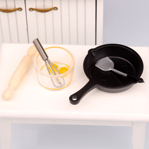 Accessoires de décoration pour maison de poupée, modèle en <span class=keywords><strong>sapin</strong></span> de Chine, cuisine <span class=keywords><strong>miniature</strong></span> et ustensiles de jeu, bricolage - Product Image 3