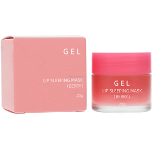 Masque de nuit pour les lèvres EX Berry, traitement réparateur et repulpant avec vitamine C et beurre de karité pour les lèvres gercées, sèches et squameuses - Product Image 2