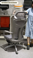 Vente chaude chaise en maille 2023 tissu chaise de bureau à dossier haut tissu chaise de loisirs pour salon et bureau