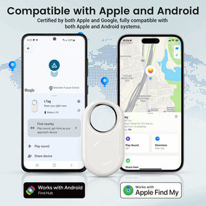 Localizzatore Smart RSH, Compatibile con Air Tag, Certificato MFi e Google, Tracker Intelligente per Oggetti, BLE 5.4, Localizzatore <span class=keywords><strong>GPS</strong></span> Compatibile con <span class=keywords><strong>Apple</strong></span> e Android - Product Image 2