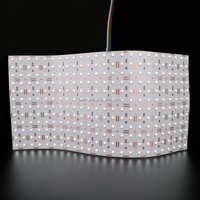 Panneau LED rétroéclairé en marbre 240*480MM RGB+2700K+6500K RGBCW 288 LED/pièce, double blanc, 5 couleurs, avec USB pour éclairage paysager