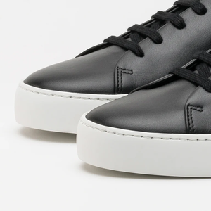 Venta caliente de lujo de primera capa de cuero genuino zapatillas de deporte de corte bajo zapatos casuales atléticos para hombres lassige schuhe - Product Image 2