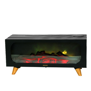 Diffuseur d'arômes ultrasonique portable OEM d'usine, effet flamme de feu de camp, humidificateur d'huiles essentielles USB, veilleuse - Product Image 1