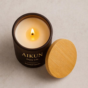 AIKUN Long-Lasting Eco-Friendly <b>Candle</b> Scented <b>Candle</b> Comforting Custom <b>Candle</b> for Holiday Decor Gift Giving - Product Image 3