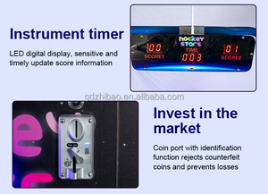 Bán chạy nhất trong nhà giải trí khúc côn cầu trên không Máy trò chơi Ice Star Air Hockey bảng vé ra 2-4 người chơi nhiều bóng khúc côn cầu bảng - Product Image 4