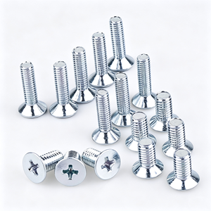 Oferta Especial: Tornillo de Cabeza Avellanada Phillips de Acero al Carbono Grado 4.8 GB819.1, Galvanizado en Zinc, Suministro Directo de Fábrica, Múltiples Unidades - Product Image 3