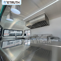 Wetruth Camion de restauration mobile personnalisé avec cuisine complète, remorque alimentaire électrique, camion de restauration pour bière et fruits de mer à vendre