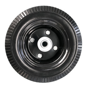 Pu0813 8x3 inch thủng bằng chứng phẳng miễn phí rắn PU <span class=keywords><strong>Polyurethane</strong></span> bọt bánh xe cho vườn tay Xe Tải xe đẩy giỏ hàng - Product Image 3