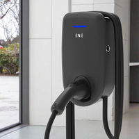 Nouveau chargeur EV AC 7 kW 32 A Type 2 mural EVSE IP55 CE RFID pour usage domestique et extérieur Modèle NECS 3002