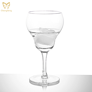 Copas de Vidrio Creativas en Forma de Pera para Jugo de Frutas, Copas Audrey Saunders Sour, Copas de Vino Tinto Sopladas a Mano, Copas para Jugo y Cócteles - Product Image 2