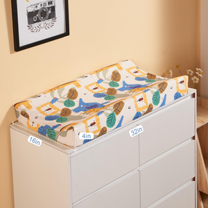 ผ้าคลุมเปลี่ยนผ้าอ้อมแบบซักด้วยเครื่องได้ เหมาะกับแผ่นรองเปลี่ยนผ้าอ้อมขนาดมาตรฐาน 32*16 นิ้ว - Product Image 4