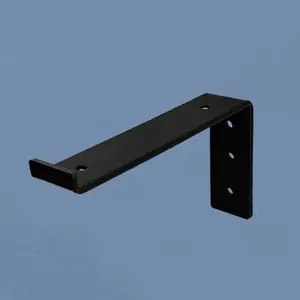 OEM Factory Price Custom Stainless Steel Sheet Metal Stamping Metal Brackets Black Manufacturer