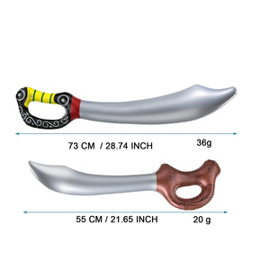 Vendita calda gonfiabile in PVC <span class=keywords><strong>pirata</strong></span> spade per feste forniture di Halloween <span class=keywords><strong>pirata</strong></span> Cosplay giocattoli gonfiabili <span class=keywords><strong>accessori</strong></span> per bambini - Product Image 4