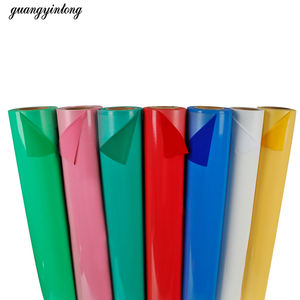 Guangyintong PU Flocage Vinyle De Transfert De Chaleur Électrique <span class=keywords><strong>Thermoflex</strong></span> Facile À Transférer HTV - Product Image 1