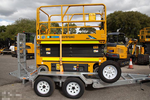 Plateforme élévatrice à ciseaux automotrice 10 m Quick Travel XG1012AC pour usine, table élévatrice mobile - Product Image 4