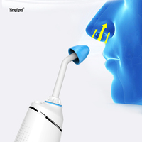 Irrigateur nasal NJ2660 aspirateur nasal nettoyeur de nez pour les patients allergiques rhinite, nettoyage du mucus nasal irrigateur nasal