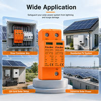 Parafoudre solaire photovoltaïque DC T2 2P 20KA 40KA 500V 600V 1000V