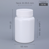20ml-200ml Pilule Capsule Tablette Médecine En Plastique Bouteille Vide De Qualité Alimentaire Matériel Portable À L'extérieur