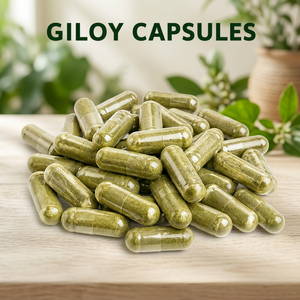 Giloy Capsules Tinospora Cordifolia <b>Herbal</b> <b>Supplement</b> 500 mg per Capsule 60 Capsules Immunity and Wellness - Product Image 1