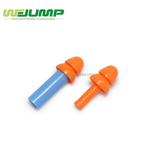 Wejump ที่อุดหูซิลิโคนสำหรับเครื่องบินป้องกันน้ำสองชั้นพร้อมเชือกสีน้ำเงินที่อุดหูซิลิโคน - Product Image 1