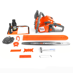 NEOTEC NUEVA Motosierra de Gasolina de 58cc NCS6200A con Barra Guía y Cadena, de 18+22 Pulgadas, con Mango Superior para Corte de Madera - Product Image 2