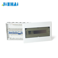 Boîtier de distribution de disjoncteurs MCCB 17 voies en plastique et métal JINHAI certifié 3C CE OEM