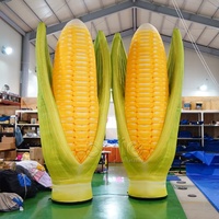 Modèle de maïs gonflable géant de haute qualité pour la publicité ou la décoration agricole