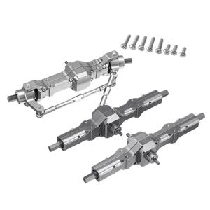1/16 parti di camion WPL RC 6 ruote motrici con metallo anteriore centrale posteriore ponte accessori in plastica giocattolo telecomandato - Product Image 5