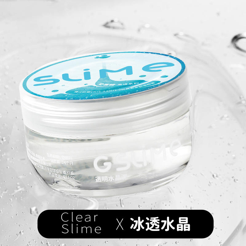 Cristal transparente como el hielo - barro de baja boronación y alta transparencia.