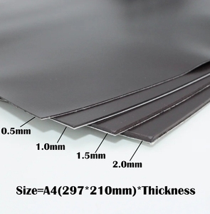 30 Mil Feuille magnétique A4 1mm Adhésif Forte Flexible En Caoutchouc Feuilles magnétiques 0.5mm Imprimable Auto-Adhésif En Caoutchouc Rouleaux Magnétiques - Product Image 5