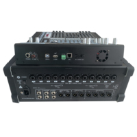 MARCO T16 Mixer Digital Profesional 16-Kanal dengan EQ 5-Band, Rekaman Stereo, Efek DSP Terintegrasi, Konektivitas USB/Wi-Fi