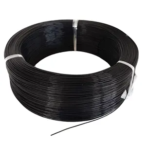 UL 3321 18AWG suministros eléctricos cable de alambre eléctrico de calefacción de alto voltaje de cobre aislado negro