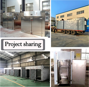 CT-C tự động phổ trái cây máy sấy <span class=keywords><strong>Hot</strong></span> lưu thông không khí lò Máy sấy cho chế biến thực phẩm ti PLC chín dehydrator đại lý - Product Image 5