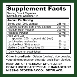 Capsule all'ingrosso per la pulizia intestinale, supporto del colon, comfort digestivo, gusto frutti di bosco misti, integratore per <span class=keywords><strong>adulti</strong></span> - Product Image 2